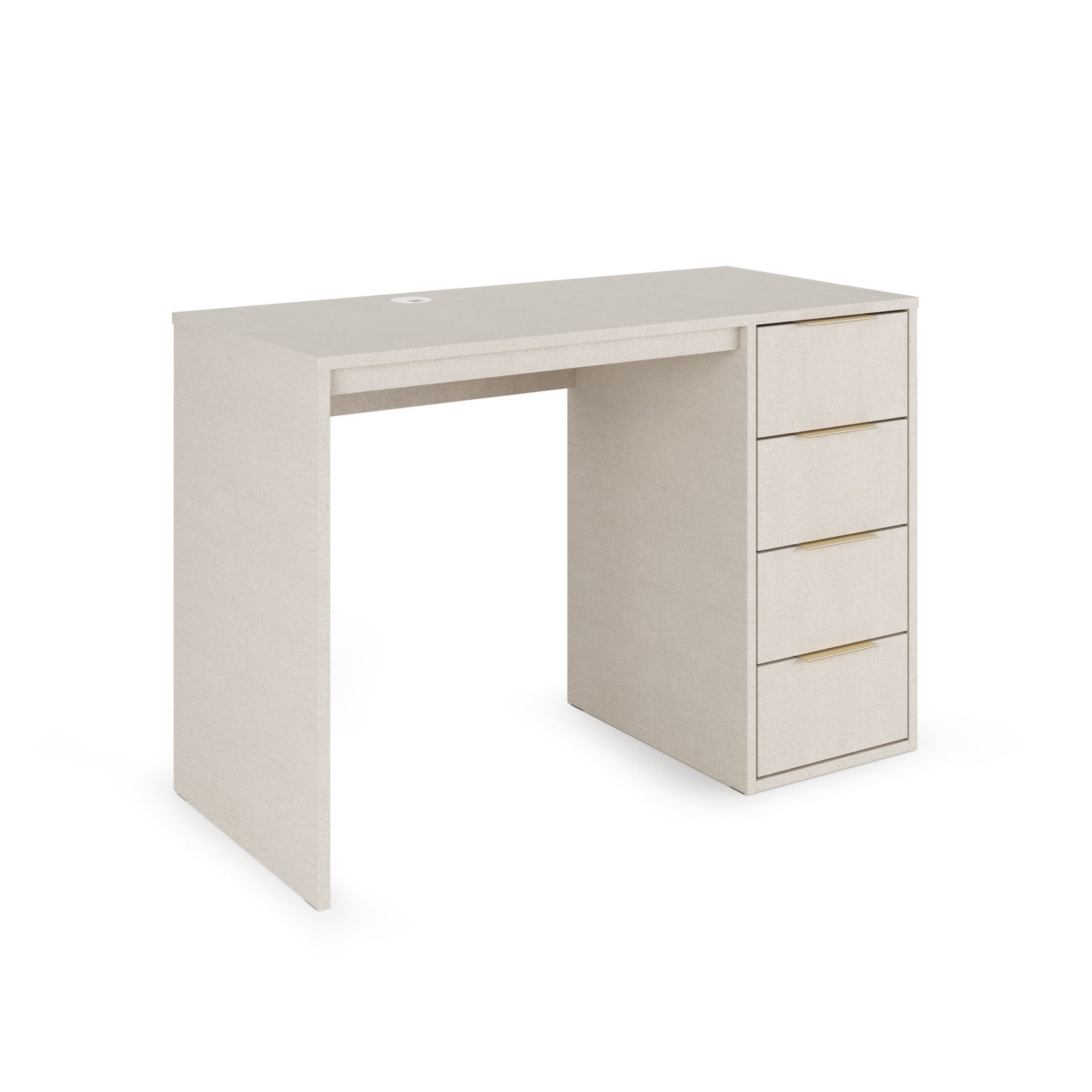 Screw-U Desk in Linen - Tool-free, easy-assembly modern desk by Simply Built - #color_linen