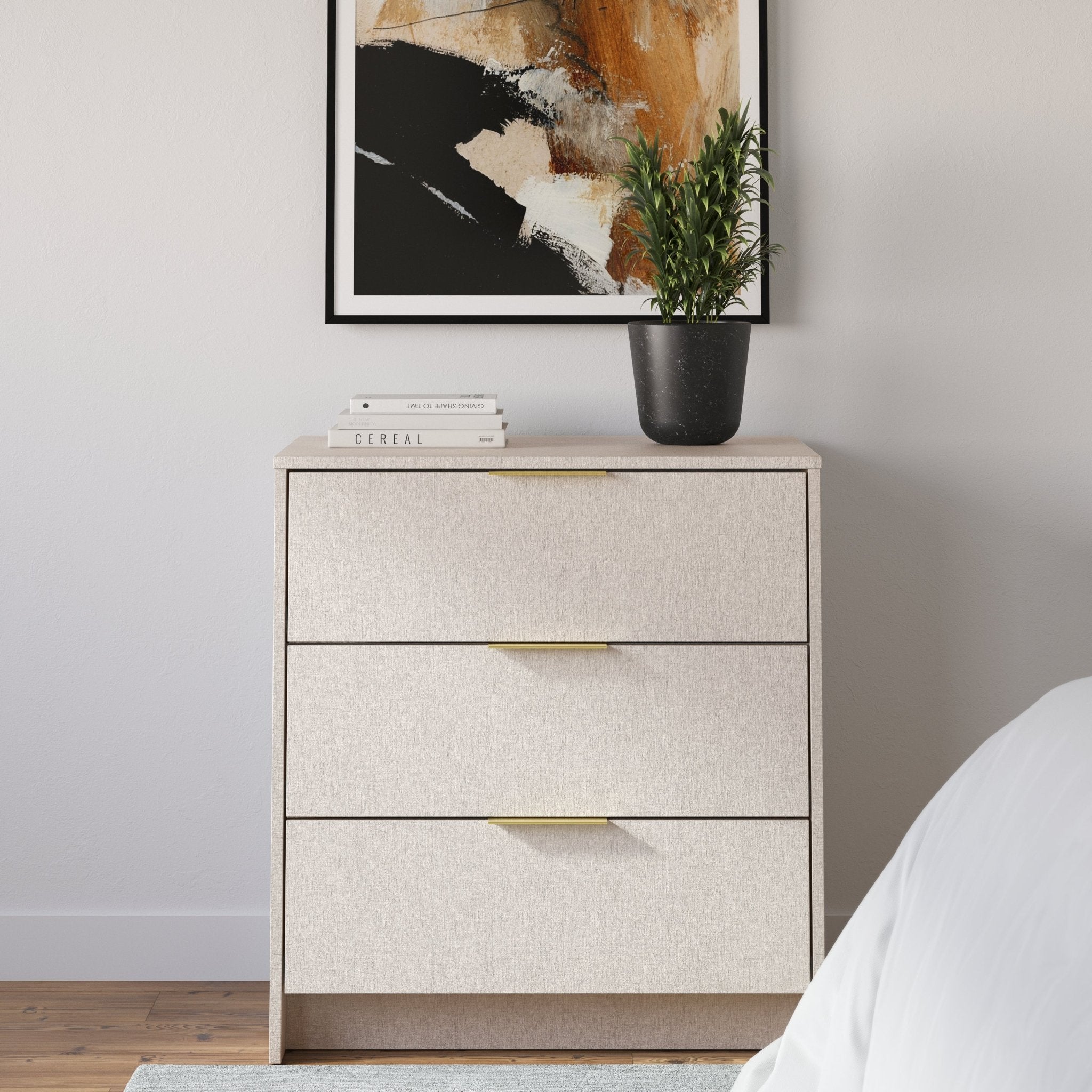 Screw-U Dresser in Linen - Tool-free, easy-assembly modern dresser by Simply Built - #color_linen